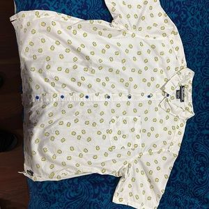 Fallout Vault boy button down shirt